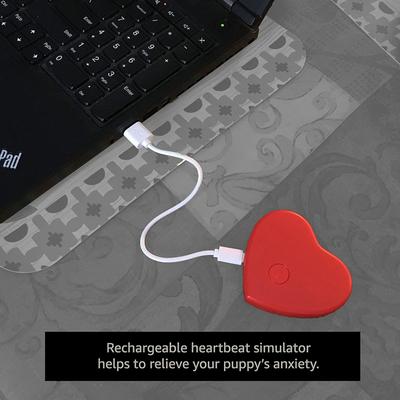 Show full view: Pet Fit For Life Calming Dog Heartbeat Unit, Red, Small slide 4 of 5