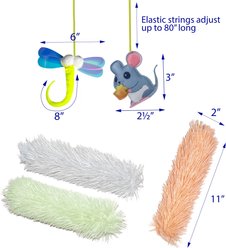 Pet Fit For Life Catnip Pillow Tails & Hanging Cat Toy, 3 count slide 2 of 6