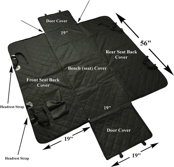 Show full view: Pet Fit For Life Dog Car Seat Cover slide 3 of 9