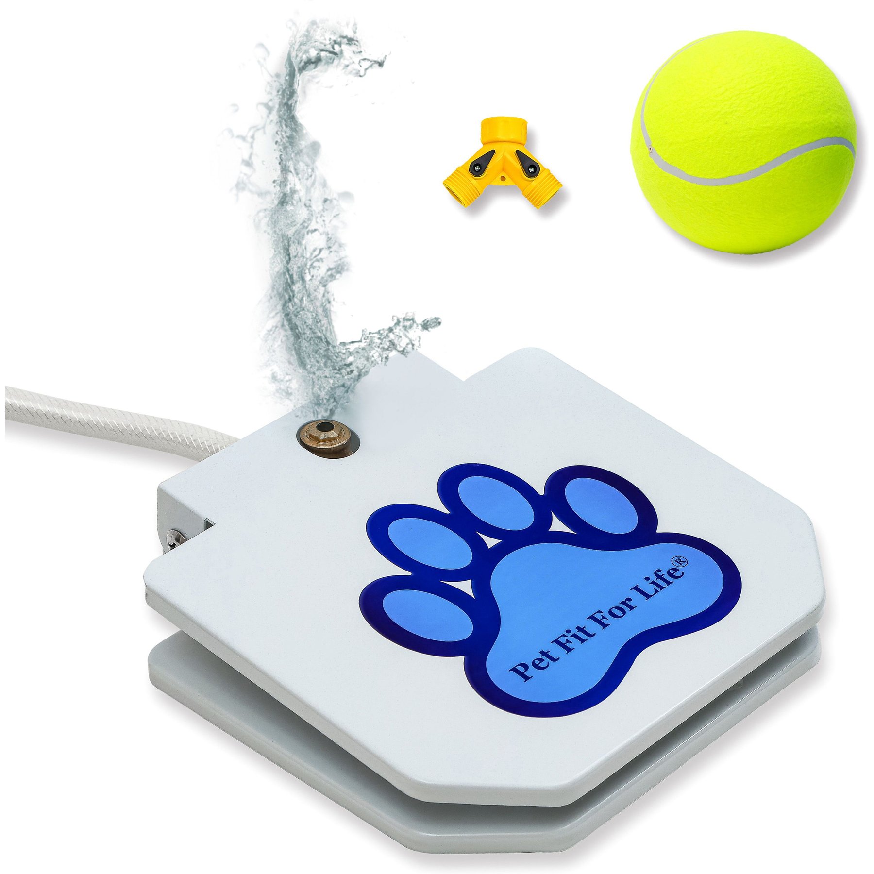 Step-on Sprinkler Dog Toy