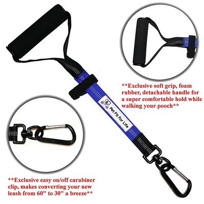 Show full view: Pet Fit For Life Dual Dog Leash with Bowl, Large slide 2 of 9