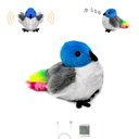 Pet Fit For Life Flapping Bird Interactive Cat Toy, Blue