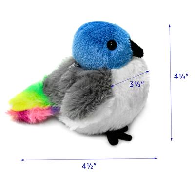 Show full view: Pet Fit For Life Flapping Bird Interactive Cat Toy, Blue slide 4 of 8