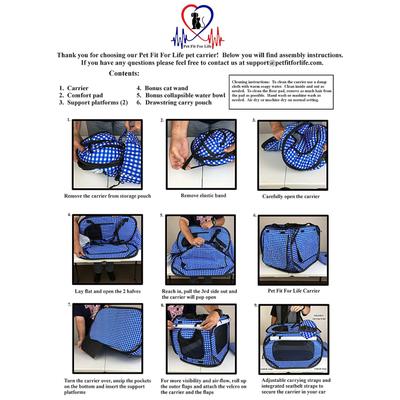 Show full view: Pet Fit For Life Popup Cat Carrier slide 8 of 9