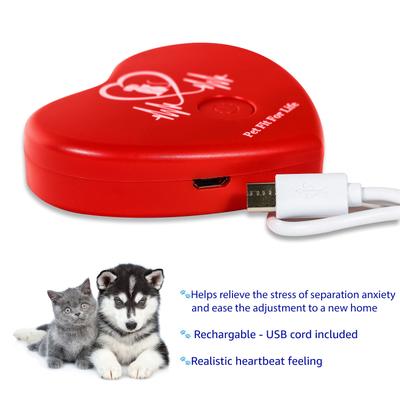 Show full view: Pet Fit For Life Stuffed Cat with Calming Heartbeat & Heating Pad Plush Cat Toy, Brown, Medium slide 5 of 9