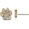Show in main carousel: Pet Friends Pave Paw Stud Earrings, Gold slide 2 of 3