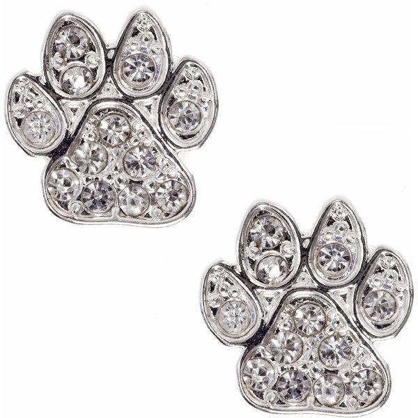 Pet Friends Cat Button Stud Earrings