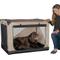 Show in main carousel: Pet Gear 3 Door Insta-Fold Soft Dog Crate, Sand, 42 inch slide 1 of 5