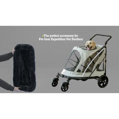 Show full view: Pet Gear Bolster Stroller Pad for Expedition No-Zip Pet Stroller, Black slide 4 of 4