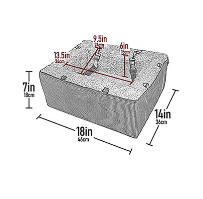 Show full view: Pet Gear Booster Seat/Bed, Slate, Medium slide 2 of 10