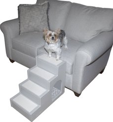 Pet Gear Cat & Dog Stairs, Essential Grey