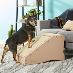 Pet Gear Cat & Dog Stairs & Ramp, Tan