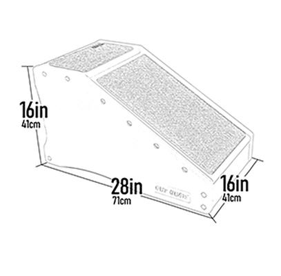 Show full view: Pet Gear Cat & Dog Stairs & Ramp, Tan slide 3 of 9