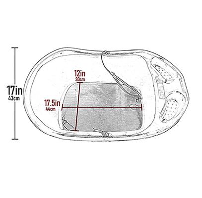Show full view: Pet Gear Dog Bathing Tub, Ocean Blue slide 2 of 4