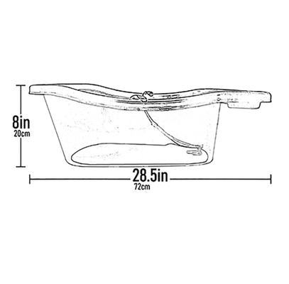 Show full view: Pet Gear Dog Bathing Tub, Ocean Blue slide 3 of 4