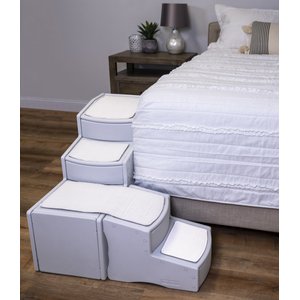 Pet Gear Easy Step Cat & Dog Stairs, Essential Grey