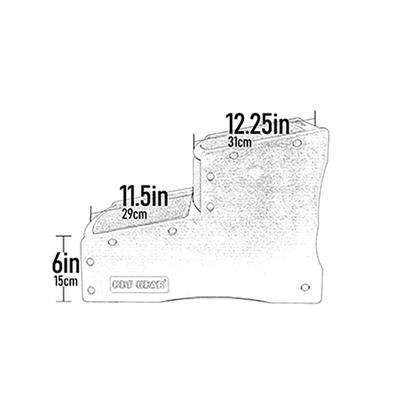 Show full view: Pet Gear Easy Step II Cat & Dog Stairs, Cocoa slide 3 of 4