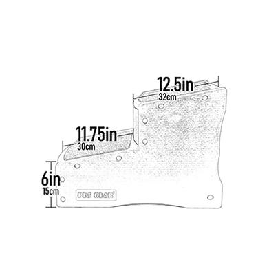 Show full view: Pet Gear Easy Step II Extra Wide Cat & Dog Stairs, Tan slide 3 of 7