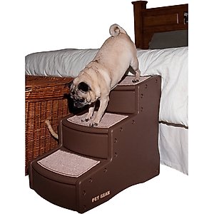 Pet Gear Easy Step III Cat & Dog Stairs, Chocolate