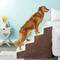Show in main carousel: Pet Gear Easy Step IV Deluxe Soft Cat & Dog Stairs, Oatmeal/Chocolate slide 1 of 10