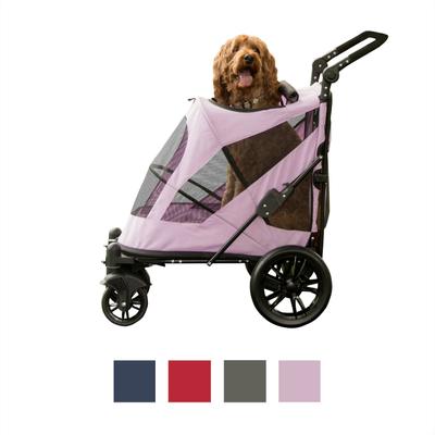PET GEAR Excursion No-Zip Dog Cat Stroller, Mountain Lilac - Main Image
