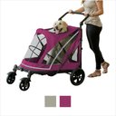 Pet Gear Expedition No-Zip Dog & Cat Stroller, Boysenberry