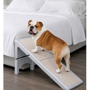 Pet Gear Free-Standing Foldable Cat & Dog Ramp, Essential Grey