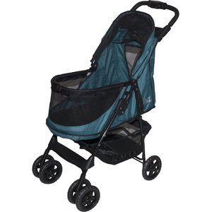 Pet Gear Happy trails No-Zip Pet Stroller, Emerald