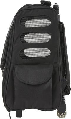 Show full view: Pet Gear I-GO2 Escort Dog & Cat Backpack & Rolling Carrier, Black slide 8 of 11