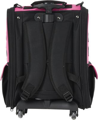 Show full view: Pet Gear I-GO2 Escort Dog & Cat Backpack & Rolling Carrier, Pink slide 6 of 11