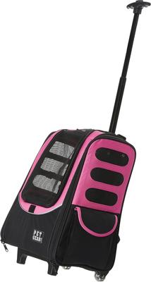 Show full view: Pet Gear I-GO2 Escort Dog & Cat Backpack & Rolling Carrier, Pink slide 7 of 11