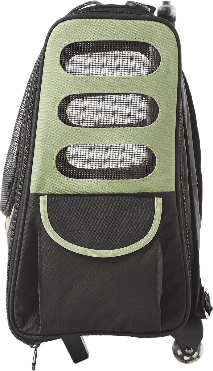 Pet Gear I-GO2 Escort Dog & Cat Backpack & Rolling Carrier