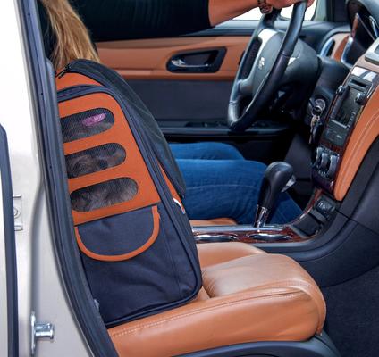 Show full view: Pet Gear I-GO2 Escort Dog & Cat Carrier Backpack, Copper slide 5 of 6