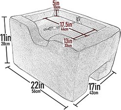 Pet Gear Large Car Booster, Tan slide 2 of 6