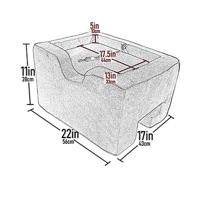 Show full view: Pet Gear Large Car Booster, Tan slide 3 of 9