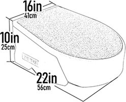 Pet Gear One Step Cat & Dog Ramp, Essential Grey slide 2 of 4