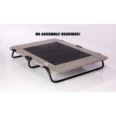 Show full view: Pet Gear Pet Cot Dog Bed, Harbor Grey, 40-in slide 5 of 8