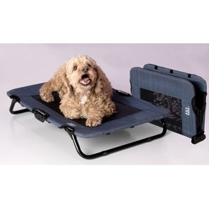 PET GEAR Pet Cot Dog Bed, Lake Blue, 30-in - Chewy.com