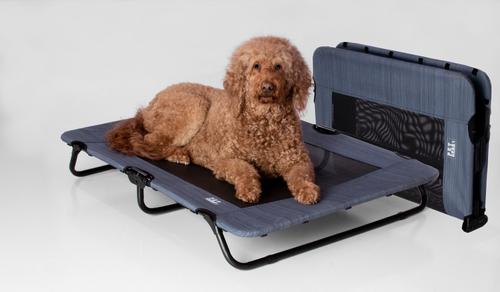 PET GEAR Pet Cot Dog Bed, Lake Blue, 40-in
