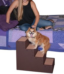 Pet Gear Pet Step Cat & Dog Stairs, Chocolate, 4-step