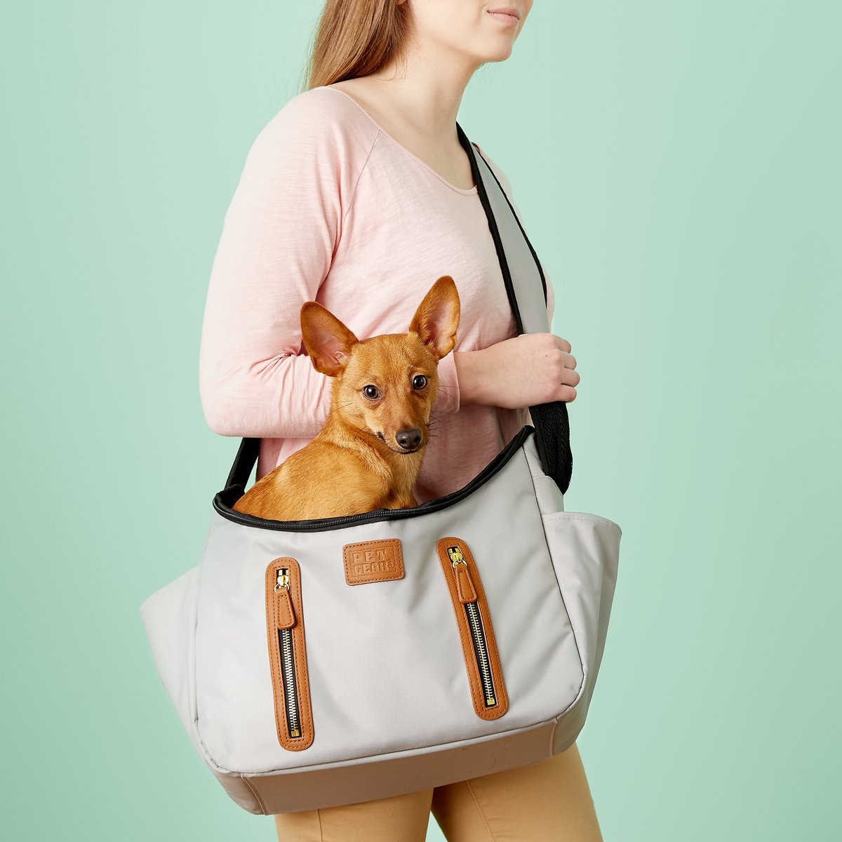 Pet Gear R & R Dog, Cat & Small Pet Carrier Sling, Fog