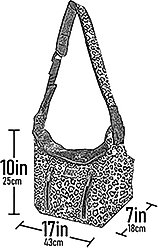 Pet Gear R & R Dog & Cat Carrier Sling, Fog slide 2 of 5