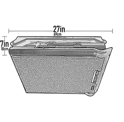 Show full view: Pet Gear Reflective Extra Wide Foldable Dog Car Ramp, Tri-fold slide 3 of 7