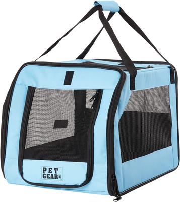 Show full view: Pet Gear Signature Dog & Cat Car Seat & Carrier Bag, Aqua slide 4 of 8