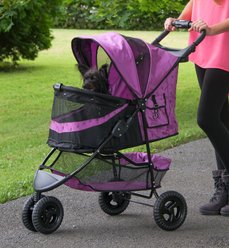 Pet Gear Special Edition No-Zip Dog & Cat Stroller, Orchid