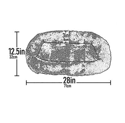 Show full view: Pet Gear Stroller Bolster Pad, Black, Medium slide 2 of 4