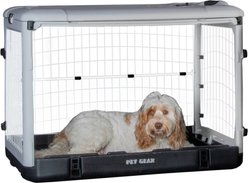 Pet Gear The Other 4 Door Steel Dog Crate, Essential Grey, 36 inch slide 1 of 6