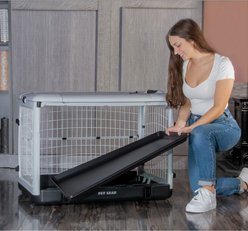 Pet Gear The Other 4 Door Steel Dog Crate, Essential Grey, 36 inch slide 2 of 6