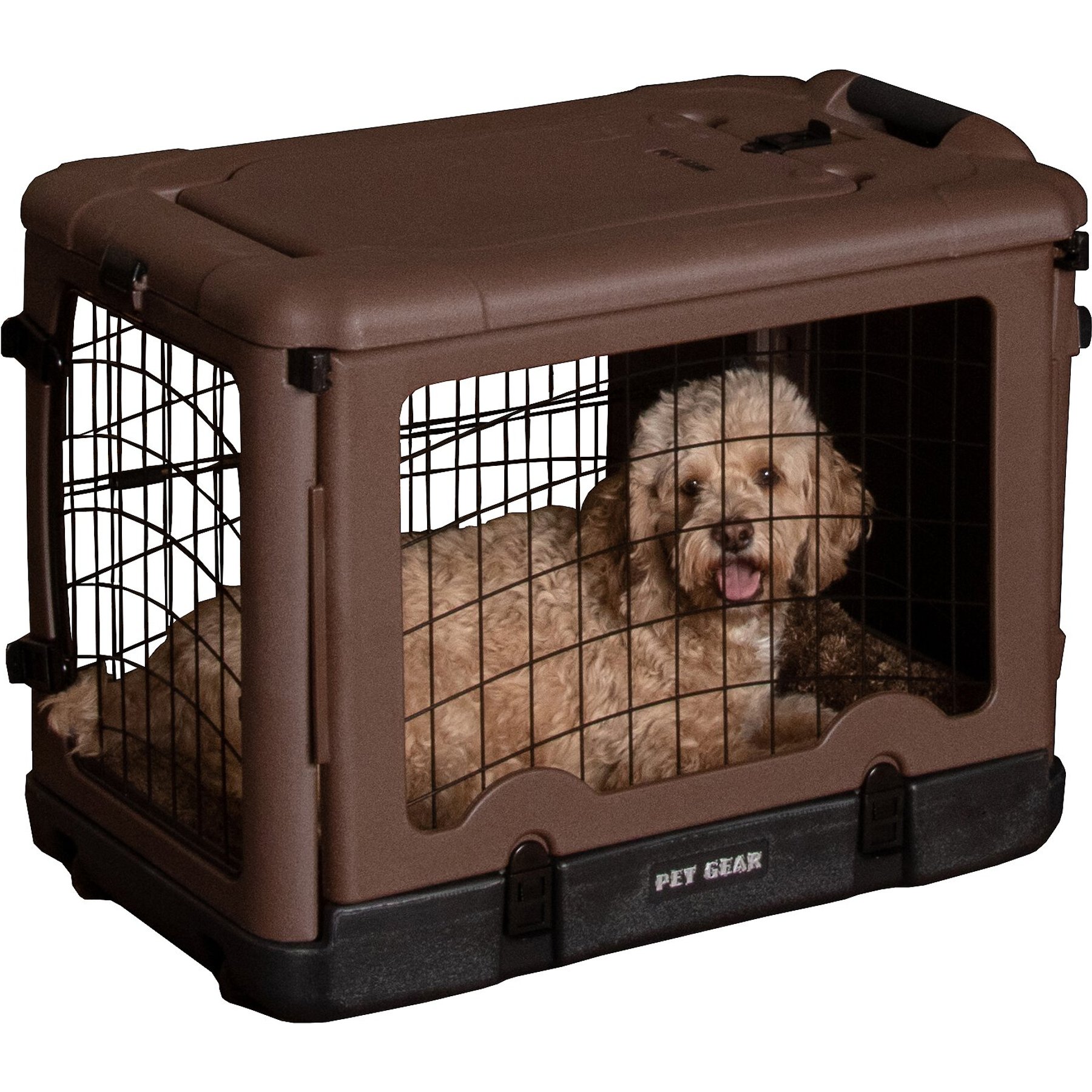 その他 Brother Cadfael 4 (3pc) PET GEAR The Other Door 4-Door Collapsible Wire Dog Crate
