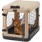 Show in main carousel: Pet Gear The Other Door Double Door Collapsible Wire Dog Crate & Fleece Pad, 27 inch slide 4 of 11